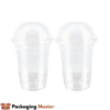 Disposable Plastic Glass with Dome Lid by Packaging Master – Cold Drink Packaging in Pakistan