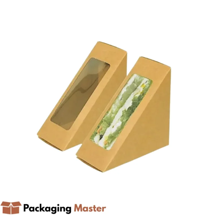 Durable Kraft Paper Sandwich Box for Cafes & Restaurants – Packaging Master Pakistan
