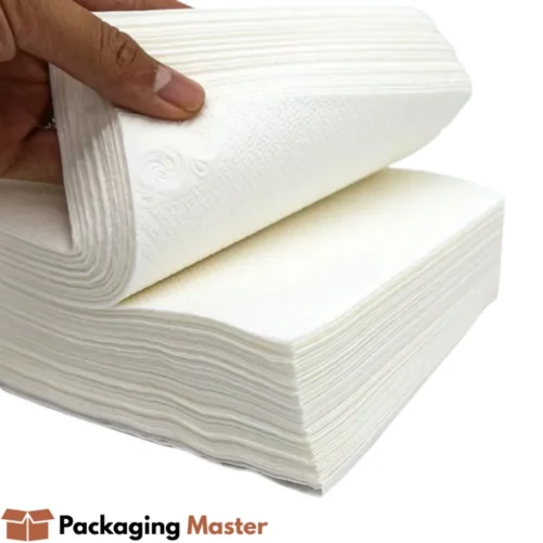 High-Quality White Table Napkin Tissue for Events & Catering – Packaging Master Pakistan