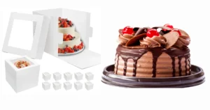 Eco-friendly custom cake boxes in Pakistan designed for bakeries and home businesses with durable, food-grade and disposable packaging