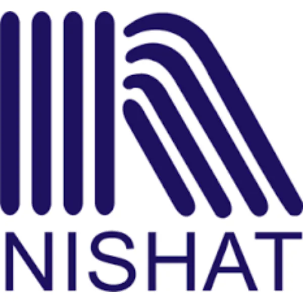 Nishat brand logo for apparel packaging solutions by Packaging Master Pakistan.