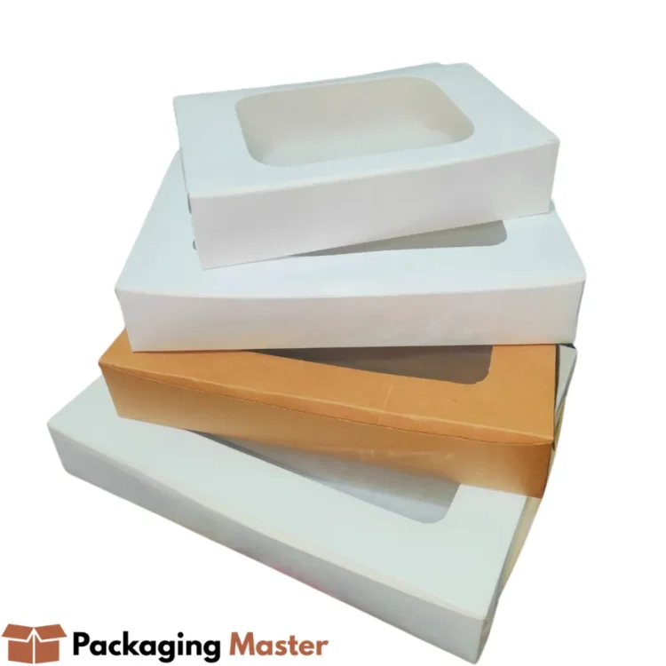 Kraft brownie boxes in Pakistan eco friendly packaging by Pakcign Master