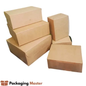 Eco friendly food kraft boxes by Packaging Master