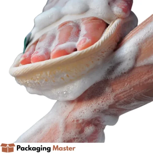 Natural loofah bath sponge shower sponge body scrubber for gentle exfoliation