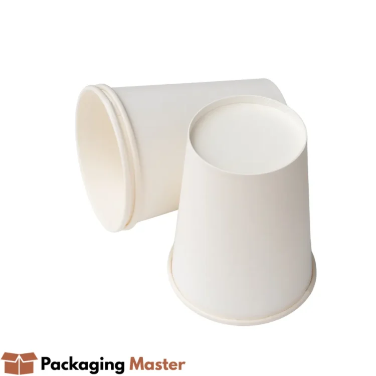 Premium single wall paper coffee cups in Pakistan by Packaging Master with durable food-grade material.