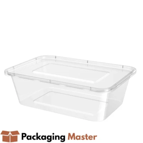 Disposable plastic food containers with lids for takeaway in Pakistan