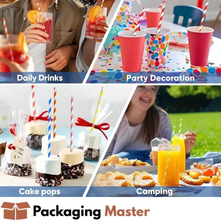Biodegradable paper drinking straws in Pakistan by Packaging Master for beverages and food service Biodegradable paper drinking straws in Pakistan by Packaging Master for beverages and food service