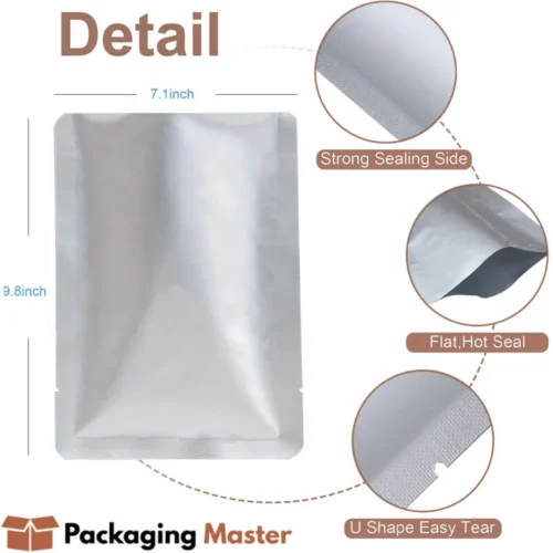 Seal retort stand up pouches for high-temperature food packaging in Pakistan