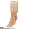Premium wooden hair brush made from natural wood for daily hair care