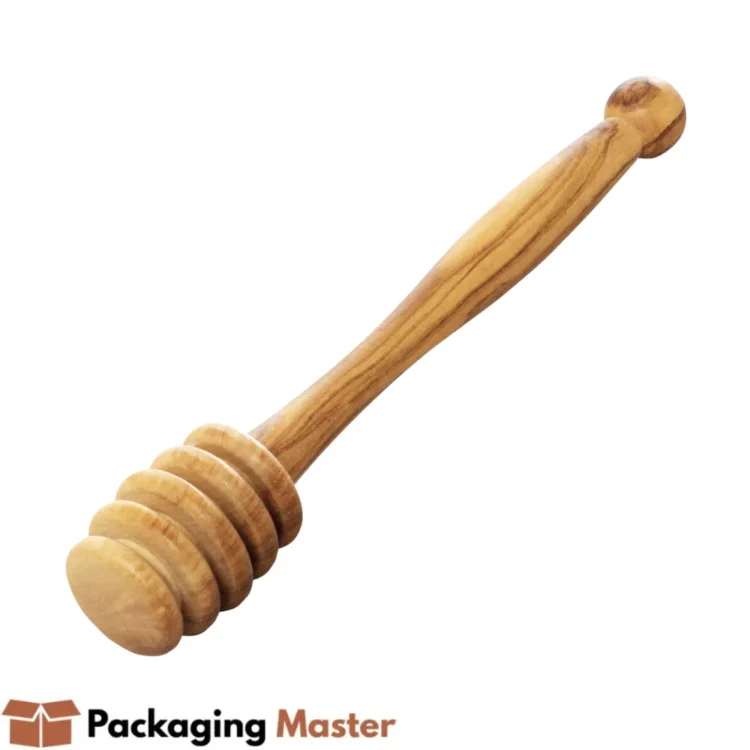 Wooden honey dipper stick in Pakistan for serving honey in jars, natural kitchen and food use Wooden honey dipper stick in Pakistan for serving honey in jars, natural kitchen and food use