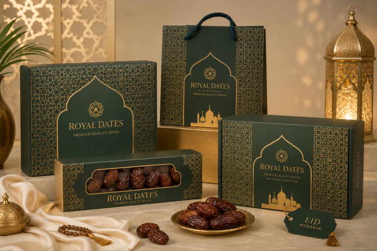 Premium Dates Box Packaging in Pakistan | Eid, Ramadan & Wedding
